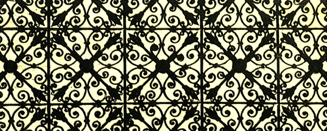 Grille fer forgé