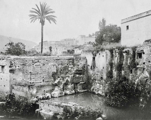Pont de El-Hedime et oued de Fès 1916 Sc