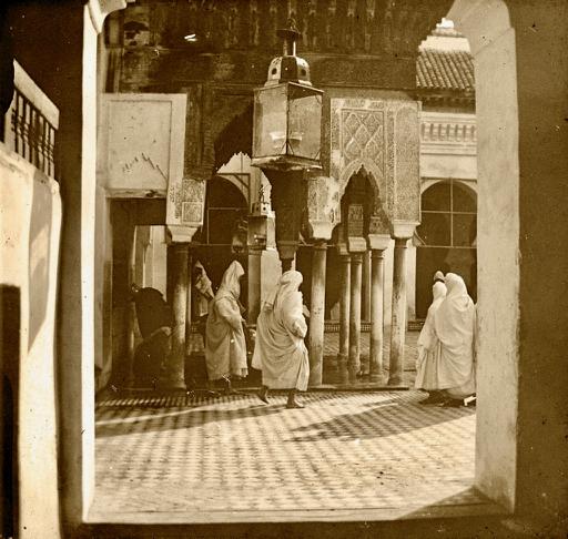 1917 Fes entrée Mosquée 04