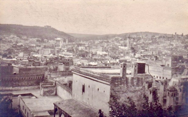 Fes Vue depuis Dar Jamai 1921 sc
